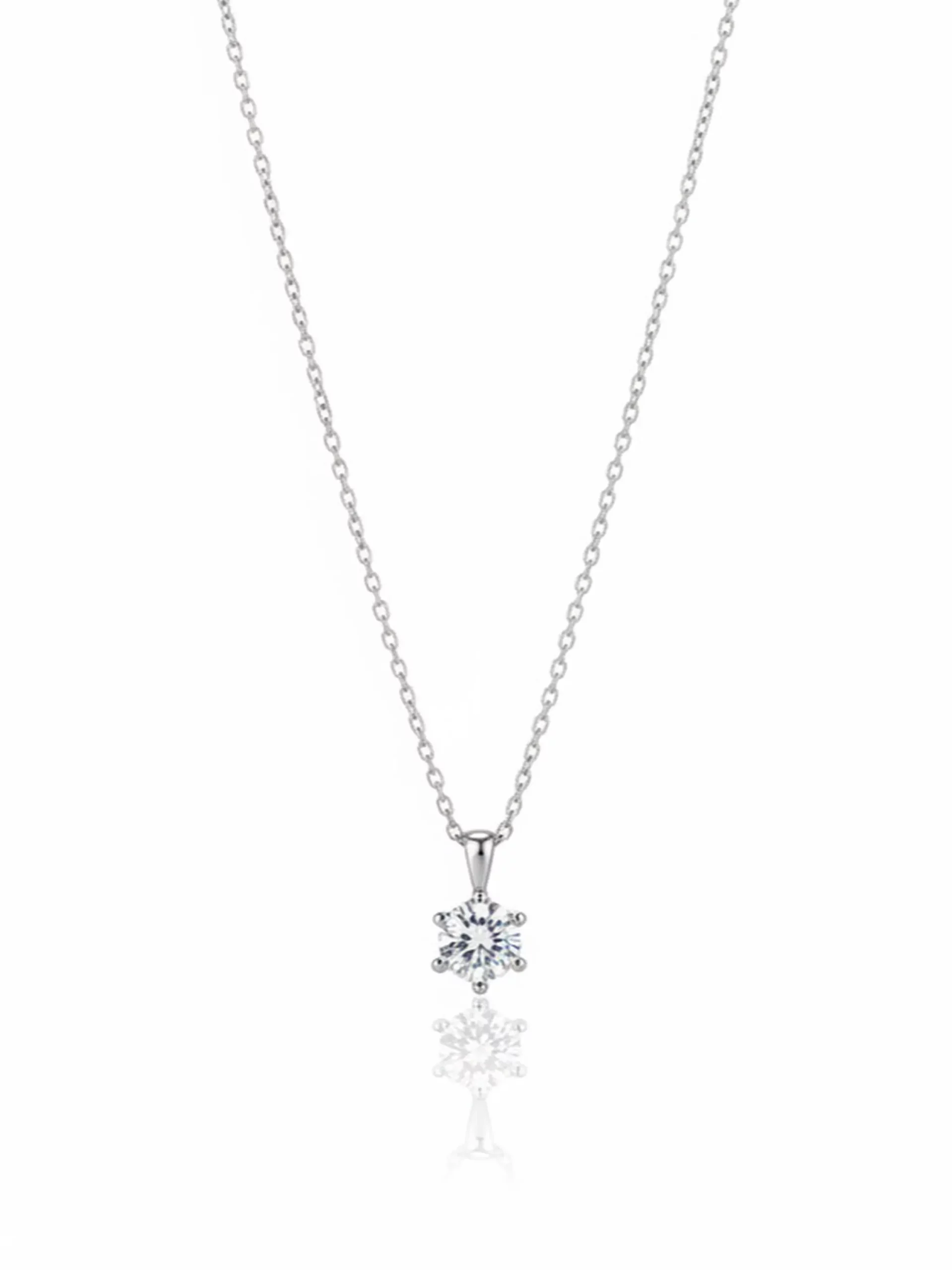 שרשרת זירקון ציפוי כסף 925